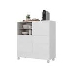 Balcão De Cozinha Helena 1 Porta 4 Gavetas Branco - Moville