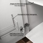 Balcão de Cozinha Henn Americana 80 cm sem Tampo 2 Portas