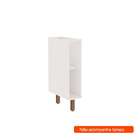 Balcão De Cozinha Iluminada Branco 20 Cm