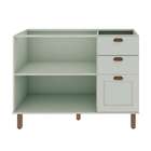 Balcão De Cozinha Iluminata 2 Pt 3 Gv Mint 120 Cm