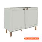 Balcão De Cozinha Iluminata 2 Pt Mint 120 Cm