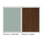 Balcão De Cozinha Iluminata 2 Pt Mint 80 Cm