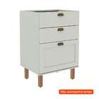 Balcão De Cozinha Iluminata 3 Gv Mint 60 Cm