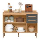 Balcão De Cozinha Intenza 120cm Com Tampo Mdp - Nicioli