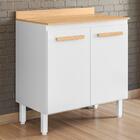 Balcão De Cozinha Intenza 80cm Com Tampo Mdp - Nicioli