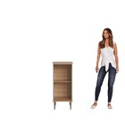 Balcão De Cozinha Isabelle 1 Porta 1 Prateleira Freijó/ Arena