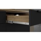 Balcão De Cozinha Itamaxi Com Tampo 2 Pt 2 Gv Preto E Marrom