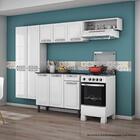 Balcão de Cozinha Itatiaia Aço 3 Portas 1 Gaveta Com Tampo Ro