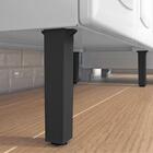 Balcão de Cozinha Itatiaia Aço 3 Portas 1 Gaveta Com Tampo Ro