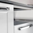 Balcão De Cozinha Itatiaia Aço 3 Portas 2 Gavetas Com Tampo F