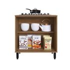 Balcão De Cozinha Laura 80cm 02 Portas La1101 Delmarco - Delm