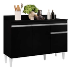 Balcão De Cozinha Lavanderia Com Tampo 01 Gaveta Vick 120 Cm