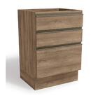 Balcão De Cozinha Linha Maxxi 60cm 3 Gavetas Em Mdp