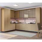 Balcão De Cozinha Looby 2 Pt  Freijó E Champagne