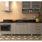 Balcão de Cozinha Madeira Malbec e Canova Luciane 82,5x60x53cm