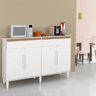 Balcão de Cozinha Madri Branco Canelato