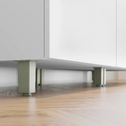 Balcão de Cozinha 100% MDF Branco e Nature com 1 Porta e 1 Gaveta 70x91x52cm Rainha Nesher