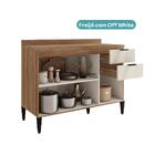 Balcão De Cozinha Miami 1200mm 2 Portas 3 Gavetas Com Tampo C