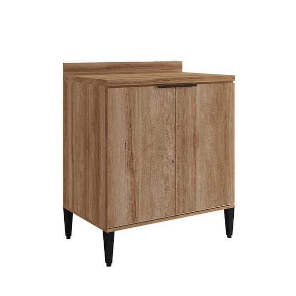 Balcão De Cozinha Miami 800mm 2 Portas Com Tampo Carraro Frei