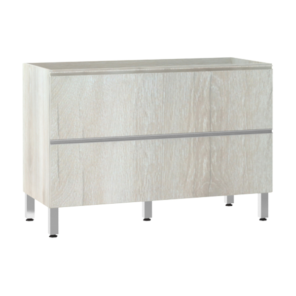 Balcão de Cozinha Misto 53x82,5x53cm Legno Crema Prime Luciane