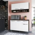 Balcão De Cozinha Moob Com Tampo 3 Portas 1 Gaveta Dakar Com