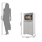 Balcao De Cozinha Myanmar Branco Casa Mobilia