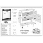 Balcão De Cozinha Ômega 2 Portas 1 Gaveta Cinamomo Off White