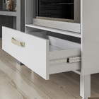 Balcao De Cozinha Para Cooktop 80 Cm Lumi Branco Nc1 - Ehd