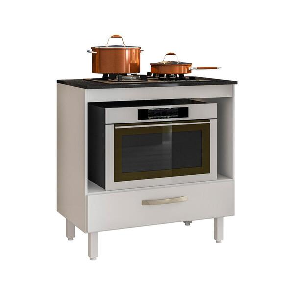 Balcão De Cozinha Para Cooktop 80cm Multimóveis Cr20265