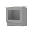 Balcão De Cozinha Para Forno De Embutir Com Tampo Emily Espre