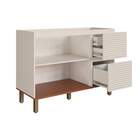 Balcão De Cozinha Para Pia 120 Cm Auris 2 Portas 3 Gavetas 10