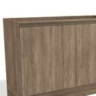 Balcão De Cozinha Para Pia 120 Cm Maxxi 2 Portas G745 Nogal -