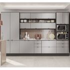 Balcão De Cozinha Para Pia 120 Cm Nox 2 Portas 3 Gavetas Onix