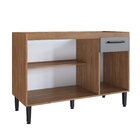 Balcão De Cozinha Para Pia 3 Portas 1 Gaveta Giovanna Freijó/