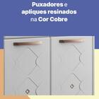 Balcão De Cozinha Para Pia Em Aço Mirage New 3 Portas 2 Gavet