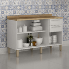 Balcão De Cozinha Paris Sallêto 1,20 M