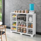 Balcao De Cozinha Quenia Branco Bela Casa