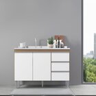 Balcão De Cozinha - Sabrina Branco/avelã