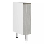 Balcão De Cozinha Sem Tampo 20cm 1 Porta Pérola Luciane Móvei