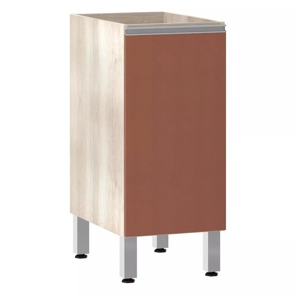 Balcão De Cozinha Sem Tampo 35cm 1 Porta 1 Prateleira Lis Luc