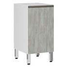 Balcão De Cozinha Sem Tampo 35cm 1 Porta Pérola Luciane Móveis