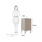 Balcão De Cozinha Sem Tampo 40cm 1 Porta Lis Luciane Móveis -