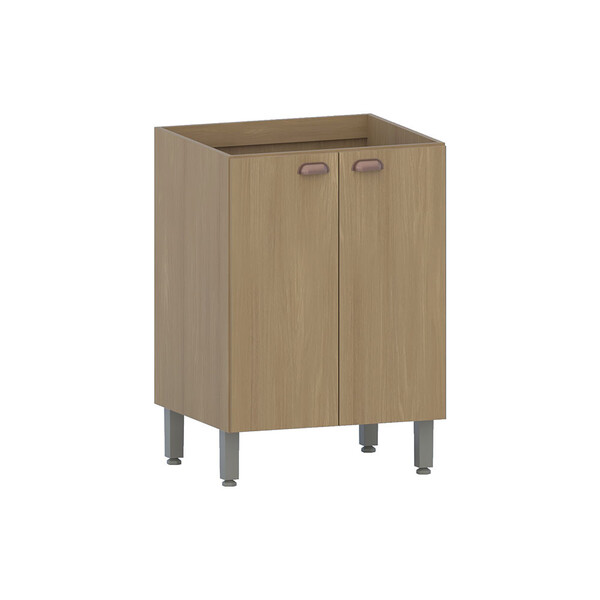 Balcão De Cozinha Sem Tampo 60cm 2 Portas Classic Luciane Móv