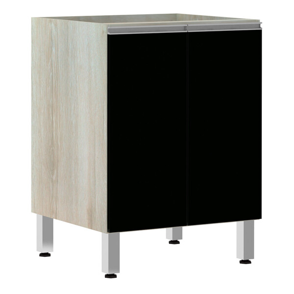 Balcão De Cozinha Sem Tampo 60cm 2 Portas Lis Luciane Móveis