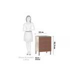 Balcão De Cozinha Sem Tampo 60cm 4 Gavetas Luci Luciane Móvei