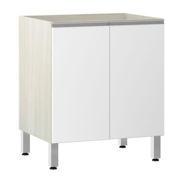 Balcão De Cozinha Sem Tampo 70cm 2 Portas Lis Luciane Móveis