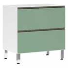 Balcão De Cozinha Sem Tampo 80cm 1 Porta Basculante E 1 Gavet