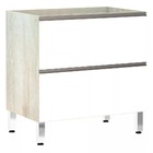 Balcão De Cozinha Sem Tampo 80cm Misto 1 Porta Basculante E 1