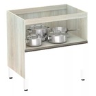 Balcão De Cozinha Sem Tampo 80cm Misto 1 Porta Basculante E 1