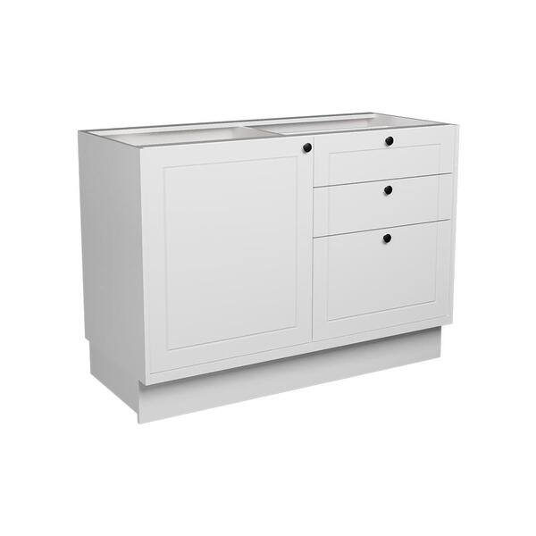 Balcão De Cozinha Sem Tampo Évora 1 Pt 3 Gv Branco Ártico